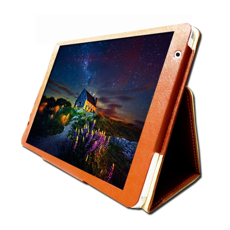 Horizontal Flip Leather Case with Holder for Teclast X98 Air III (S-WMC-0479 / S-WMC-0486 )(Brown)