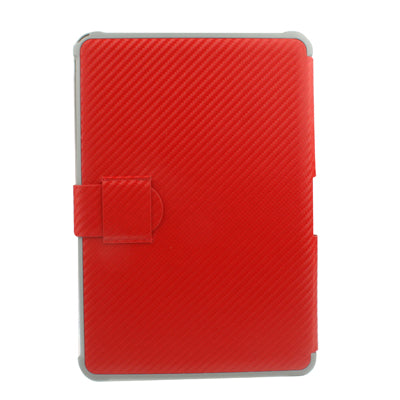 Carbon Skin Style Leather Case with Smart Cover for Galaxy Tab 10.1 / P7510 / P7500