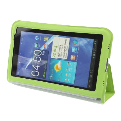 Leather Case with Holder for Galaxy Tab P6200 , Galaxy Tab 2 / P3100 , Original Version