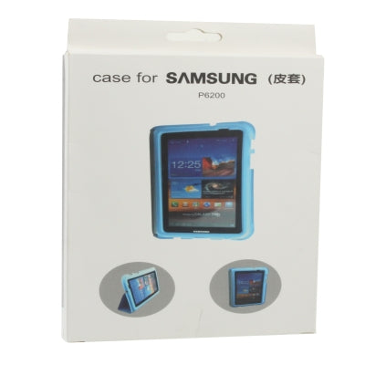 Leather Case with Holder for Galaxy Tab P6200 , Galaxy Tab 2 / P3100 , Original Version