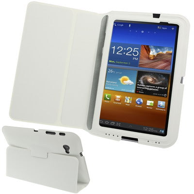Leather Case with Holder for Galaxy Tab P6200 , Galaxy Tab 2 / P3100 , Original Version