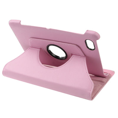 360 Degree Rotation Leather Case with Holder for Galaxy Tab 7.7 / P6800