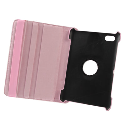 360 Degree Rotation Leather Case with Holder for Galaxy Tab 7.7 / P6800