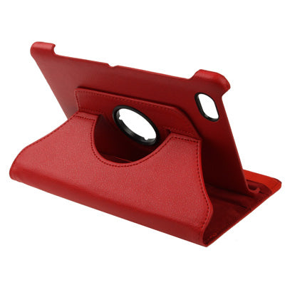 360 Degree Rotation Leather Case with Holder for Galaxy Tab 7.7 / P6800