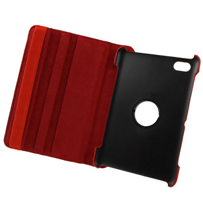 360 Degree Rotation Leather Case with Holder for Galaxy Tab 7.7 / P6800
