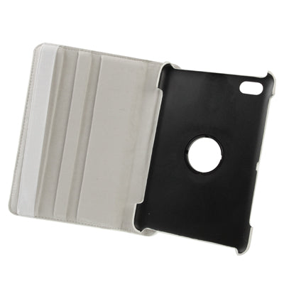 360 Degree Rotation Leather Case with Holder for Galaxy Tab 7.7 / P6800