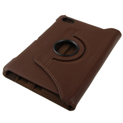 360 Degree Rotation Leather Case with Holder for Galaxy Tab 7.7 / P6800
