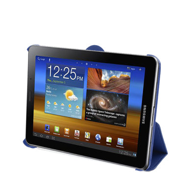 Leather Case with Holder for Galaxy Tab 7.7 / P6800