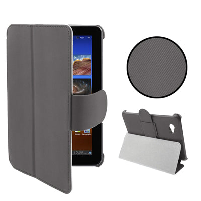 Leather Case with Holder for Galaxy Tab 7.7 / P6800