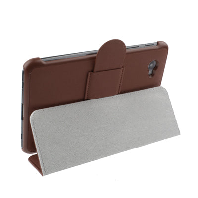 Leather Case with Holder for Galaxy Tab 7.0 Plus / P6200, Galaxy Tab 2 / P3100