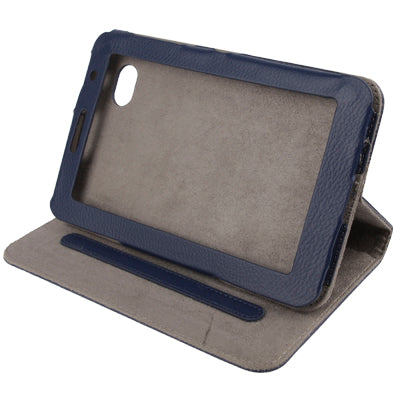Litchi Texture Horizontal Flip Smart Cover with Holder for Samsung Tab 2 / P3100, Support Tab P6200