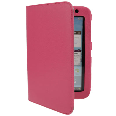 Litchi Texture Horizontal Flip Smart Cover with Holder for Samsung Tab 2 / P3100, Support Tab P6200