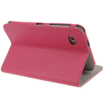 Litchi Texture Horizontal Flip Smart Cover with Holder for Samsung Tab 2 / P3100, Support Tab P6200
