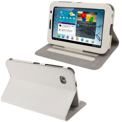Litchi Texture Horizontal Flip Smart Cover with Holder for Samsung Tab 2 / P3100, Support Tab P6200