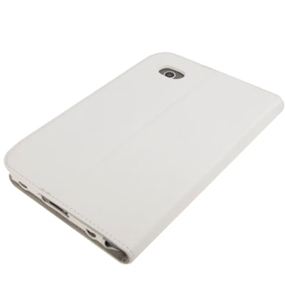 Litchi Texture Horizontal Flip Smart Cover with Holder for Samsung Tab 2 / P3100, Support Tab P6200