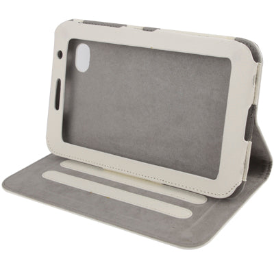 Litchi Texture Horizontal Flip Smart Cover with Holder for Samsung Tab 2 / P3100, Support Tab P6200
