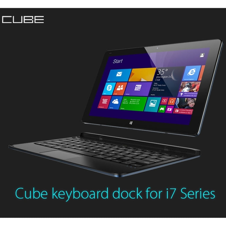 Cube i7 Stylus Keyboard Dock for Cube i7 / iWork11 Stylus/ i8 (S-WMC-0523 )(Black)