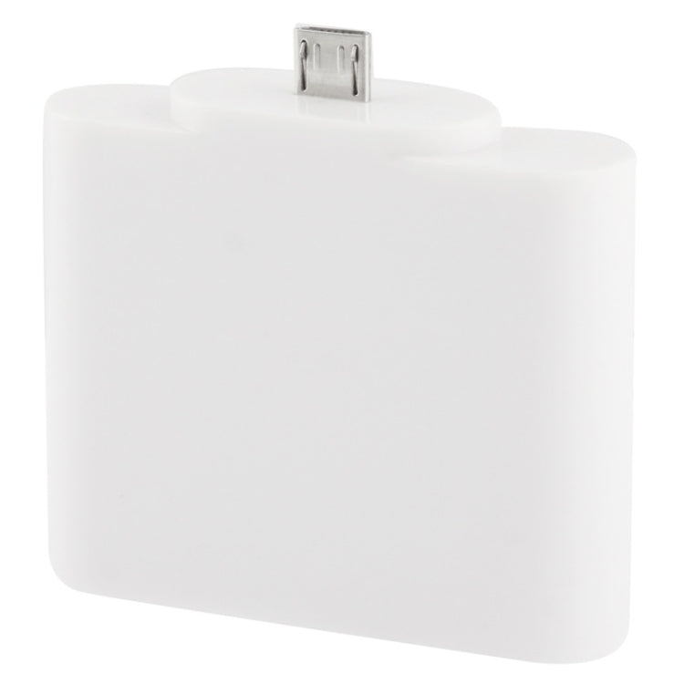 5 in 1 Micro USB Card Reader Connection Kit for Galaxy S IV / S III / Note / Other Smart Phone, Support SD / MMC / MS / M2 / TF Card / OTG Function(White)