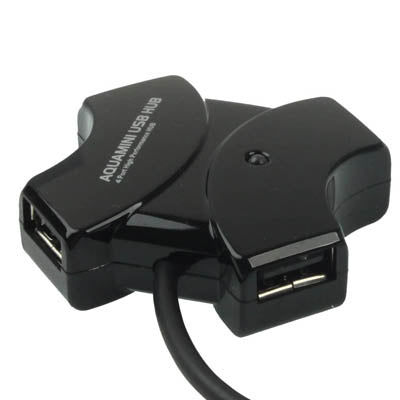4 Ports USB 2.0 HUB Connection Kit for Galaxy Tab P7300 / P7310 / P7500 / P7510(Black)