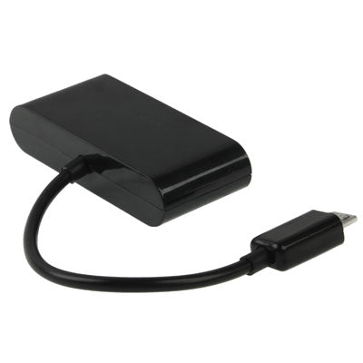 USB 2.0 OTG Card Reader Connection Kit for Galaxy S IV / i9500 Galaxy S III / i9300 / Galaxy Note / i9220 / Galaxy S II / i9100, Support SD / TF Card(Black)