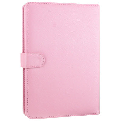 Universal Adjustable Leather Tablet Case with USB 2.0 Hard Key Keyboard, Suitable for 7.0 inch Tablet PC (Such as S-WMC-1733, S-WMC-1727, S-WMC-1654, S-WMC-1631, S-WMC-1550 etc.), Pink(Pink)