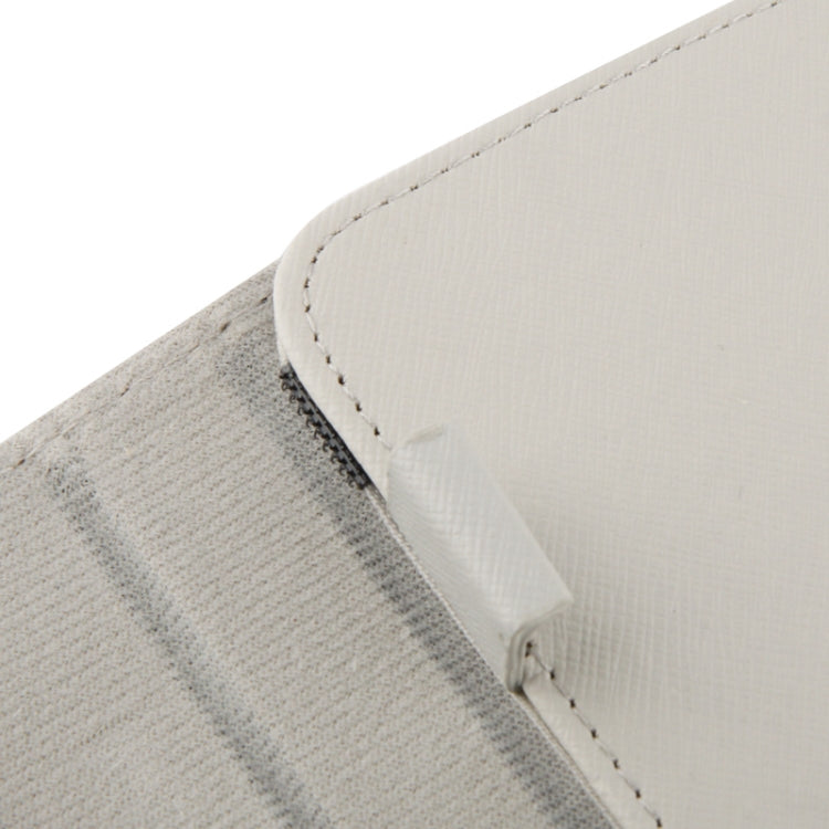 Cross Texture Leather Case with Elastic Hand Strap & Holder for 7 inch Tablet PC, Adjustable Size