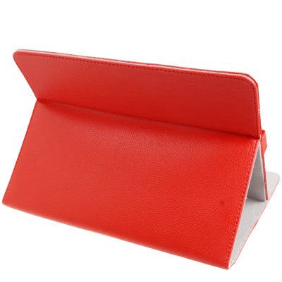 Lichi Texture Leather Case for 9.7 inch Tablet PC (Using in S-WMC-0234S), Red(Red)