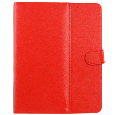 Lichi Texture Leather Case for 9.7 inch Tablet PC (Using in S-WMC-0234S), Red(Red)