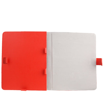 Lichi Texture Leather Case for 9.7 inch Tablet PC (Using in S-WMC-0234S), Red(Red)