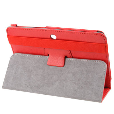 Litchi Texture Leather Case with Holder for Q8 7 inch Tablet PC