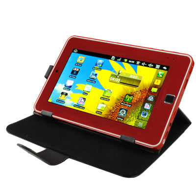 Universal Leather Case with Holder for 7.0 inch Tablet PC(Black)