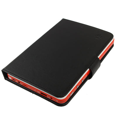 Universal Leather Case with Holder for 7.0 inch Tablet PC(Black)