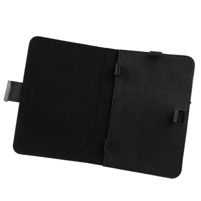 Universal Leather Case with Holder for 7.0 inch Tablet PC(Black)