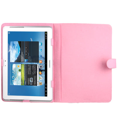 Universal Lichi Texture Leather Case with Holder for 10.1 inch Tablet PC