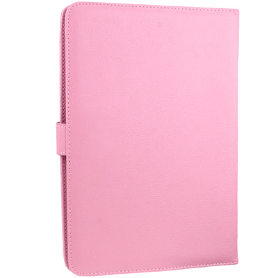 Universal Lichi Texture Leather Case with Holder for 10.1 inch Tablet PC