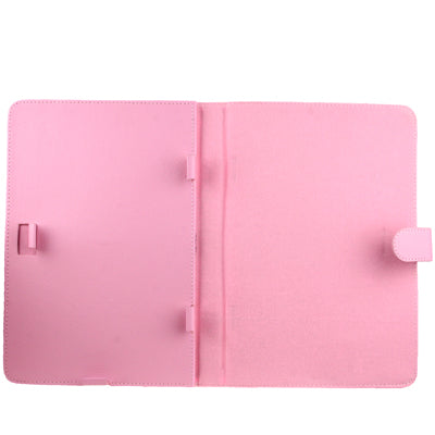 Universal Lichi Texture Leather Case with Holder for 10.1 inch Tablet PC