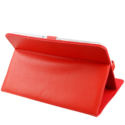 Universal Lichi Texture Leather Case with Holder for 10.1 inch Tablet PC