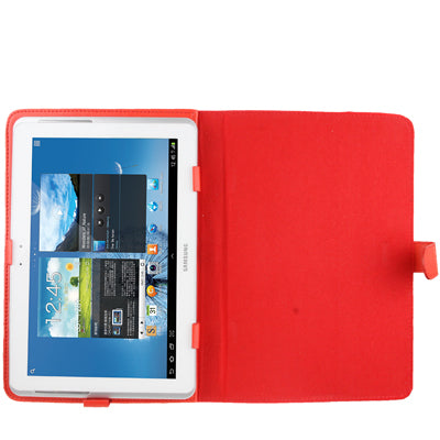 Universal Lichi Texture Leather Case with Holder for 10.1 inch Tablet PC