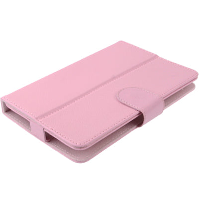 Universal Litchi Texture Leather Case with Holder for 7.0 inch Tablet PC