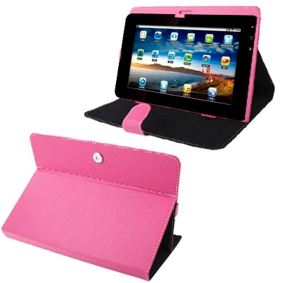 Universal Litchi Texture Button Leather Case with Holder for Tablet PC / 10.0 inch