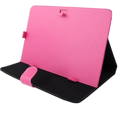 Universal Litchi Texture Button Leather Case with Holder for Tablet PC / 10.0 inch