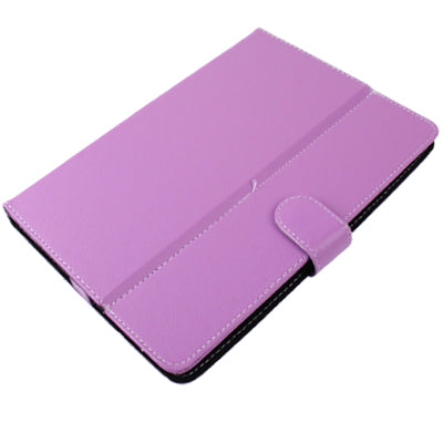 Universal Litchi Texture Button Leather Case with Holder for Tablet PC / 10.0 inch