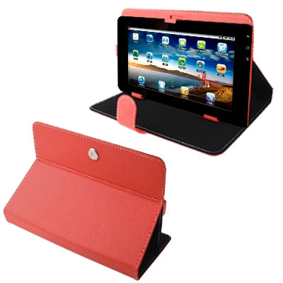 Universal Litchi Texture Button Leather Case with Holder for Tablet PC / 10.0 inch