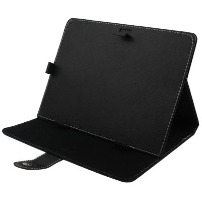 HSD-PT912 Litchi Texture Leather Case with Magic Tape Holder for 9.7 inch Tablet PC