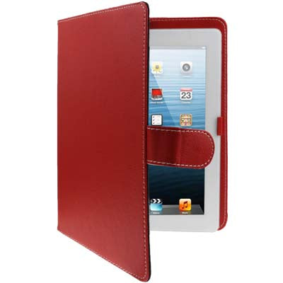 HSD-PT912 Litchi Texture Leather Case with Magic Tape Holder for 9.7 inch Tablet PC