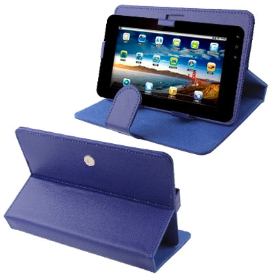 Detachable Litchi Texture Leather Case with Magic Tape & Holder for 9 inch Tablet PC, Adjustable Size