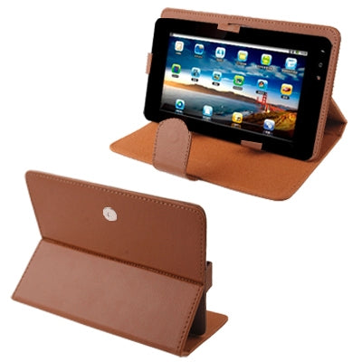 Detachable Litchi Texture Leather Case with Magic Tape & Holder for 9 inch Tablet PC, Adjustable Size