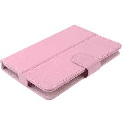 Detachable Litchi Texture Leather Case with Magic Tape & Holder for 9 inch Tablet PC, Adjustable Size
