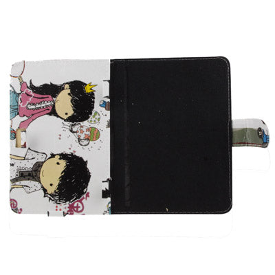 Universal Candy Girl Pattern Leather Case with Holder for 7.0 inch Tablet PC