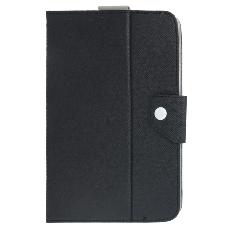 Cross Texture Leather Case with Elastic Hand Strap & Holder for 9 inch Tablet PC (Used for S-WMC-1504, S-WMC-1523, S-WMC-0296W, S-WMC-0956W ,S-WMC-0956B, S-WMC-0929R),